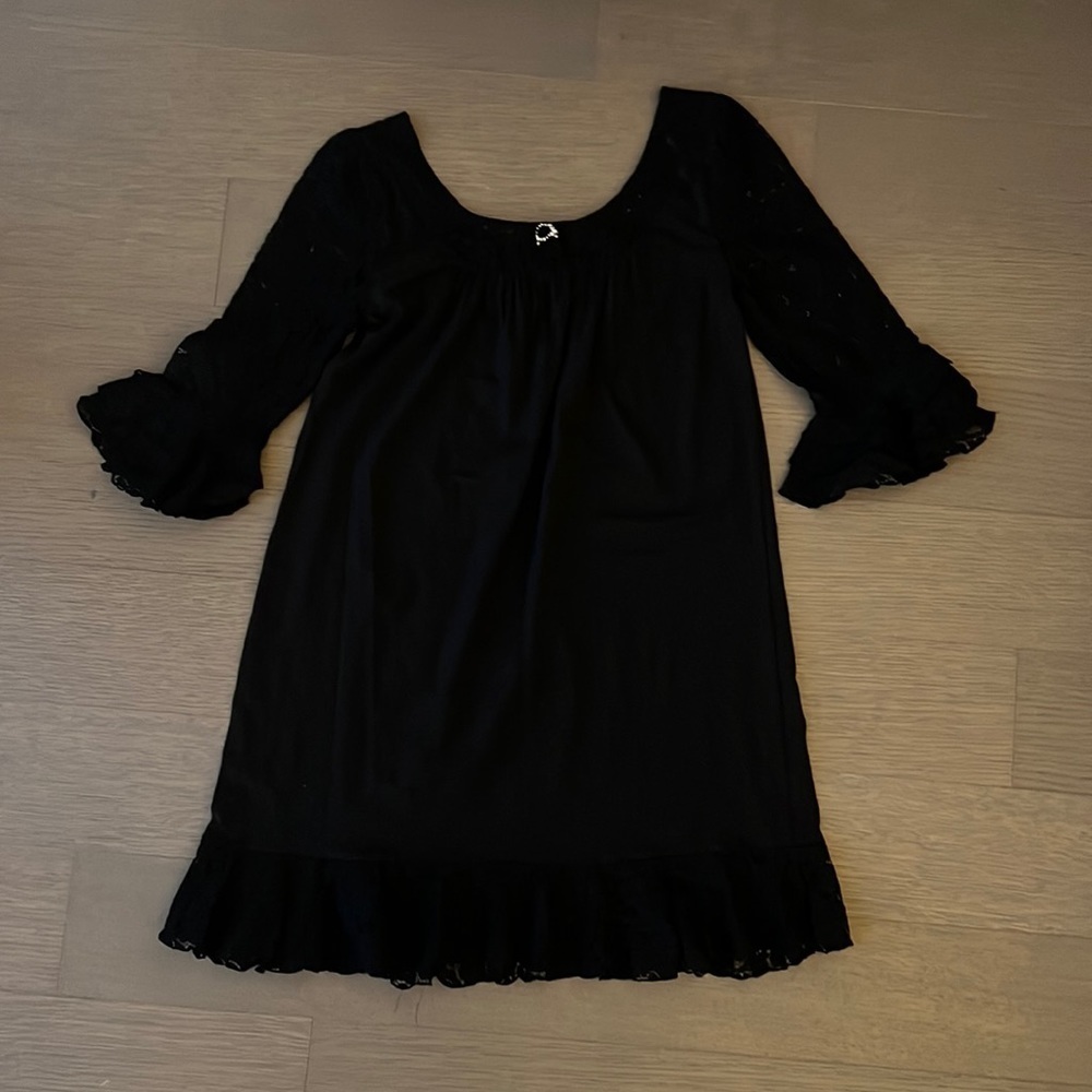 MODA INTERNATIONAL Womens Top XS BLACK